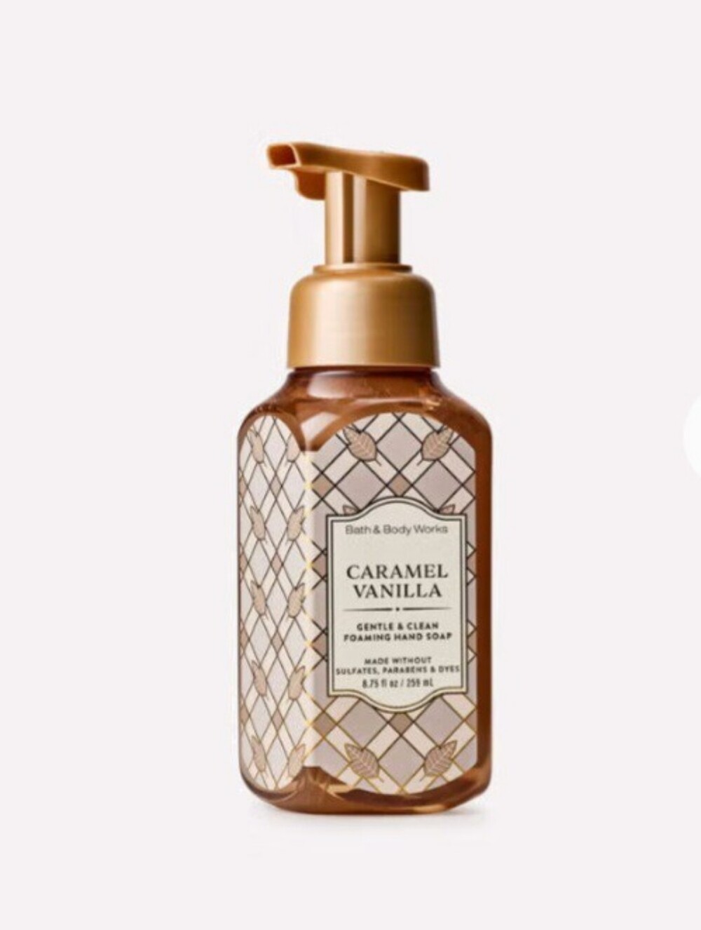 Bath & Body Works Caramel Vanilla Foaming Hand Soap NWT